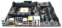 ASRock FM2A75 Pro4-M AMD Socket FM2 Micro-ATX Motherboard