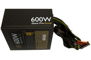 Cooler Master Silent Pro Gold 600 Watt Modular Power Supply