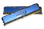 Crucial 10th Anniversary 2GB DDR2-667/PC2-5300 Kit (TY2KIT12864AA663) memory