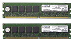 Crucial 2GB Kit ECC DDR2-533/PC2-4200 (CT2KIT12872AA53E) Speicher Test