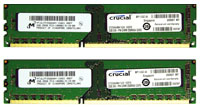 Crucial 4GB Kit DDR3-1333/PC3-10600 CT2KIT25664BA1339 Memory