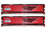 Crucial Ballistix Tracer Red DDR2-800 4GB Kit BL2KIT25664AR804 Memory