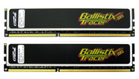 Crucial Ballistix Tracer 4GB Kit DDR3-1333/PC3-10600 BL2KIT25664TA1336 Memory