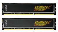 Crucial Ballistix Smart Tracer DDR3-1600 4GB Kit BL2KIT25664ST1608RG 
