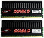CompuStocx Diablo CSX XAC-1200 2GB Kit DDR2-1200/PC2-9600 Memory