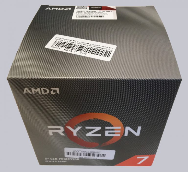 AMD Ryzen 7 3700X Test