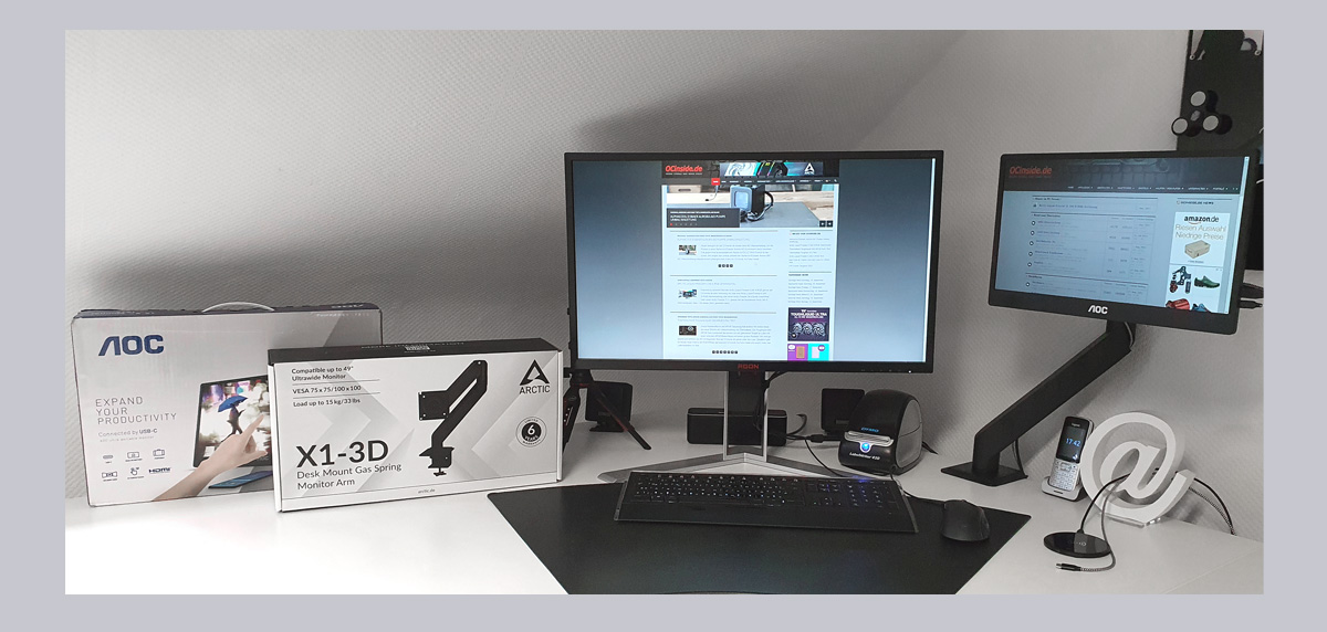 Arctic X1-3D Monitorarm: Upgrade für euer Gaming-Setup (Video)