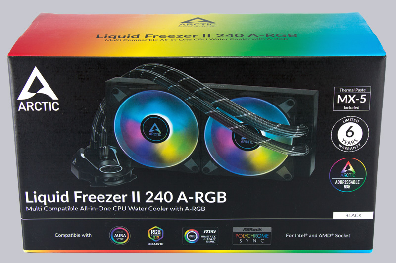 Test : Enfin du RGB avec l'AiO ARCTIC Liquid Freezer II 240 A-RGB