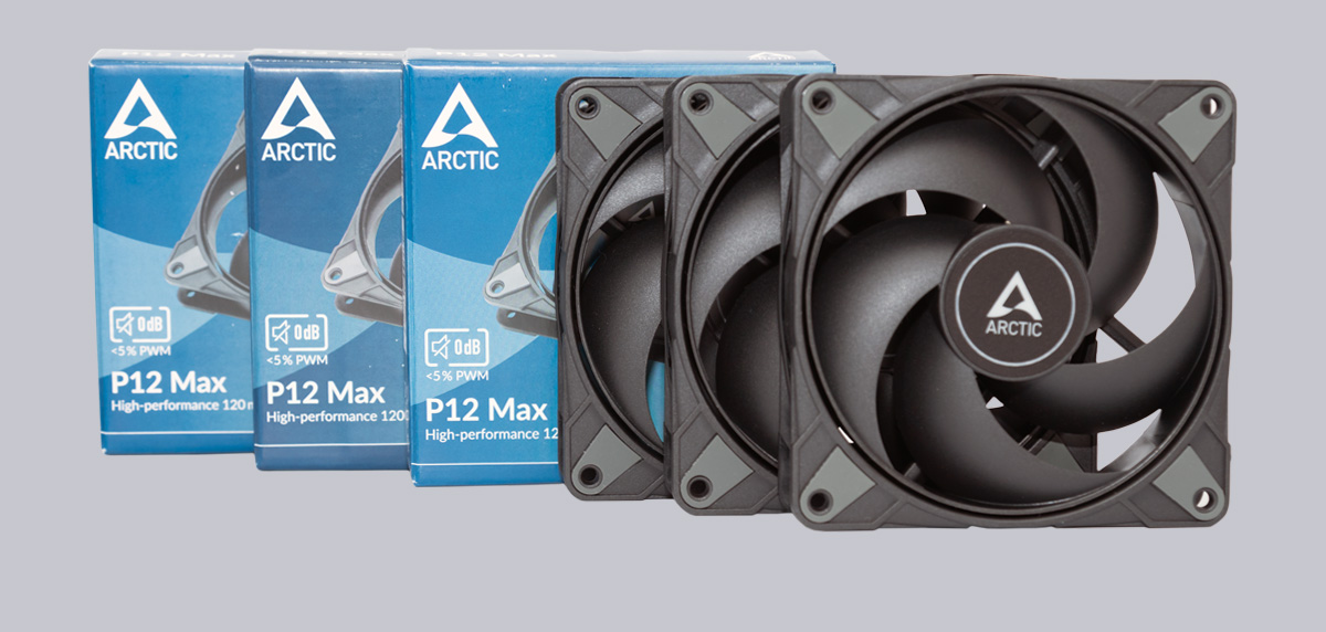 P12 Max, 120 mm High Speed PWM Fan, ACFAN00280A