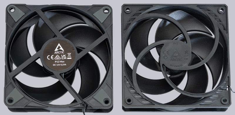 Arctic Fan Test – P12 vs P12 Max