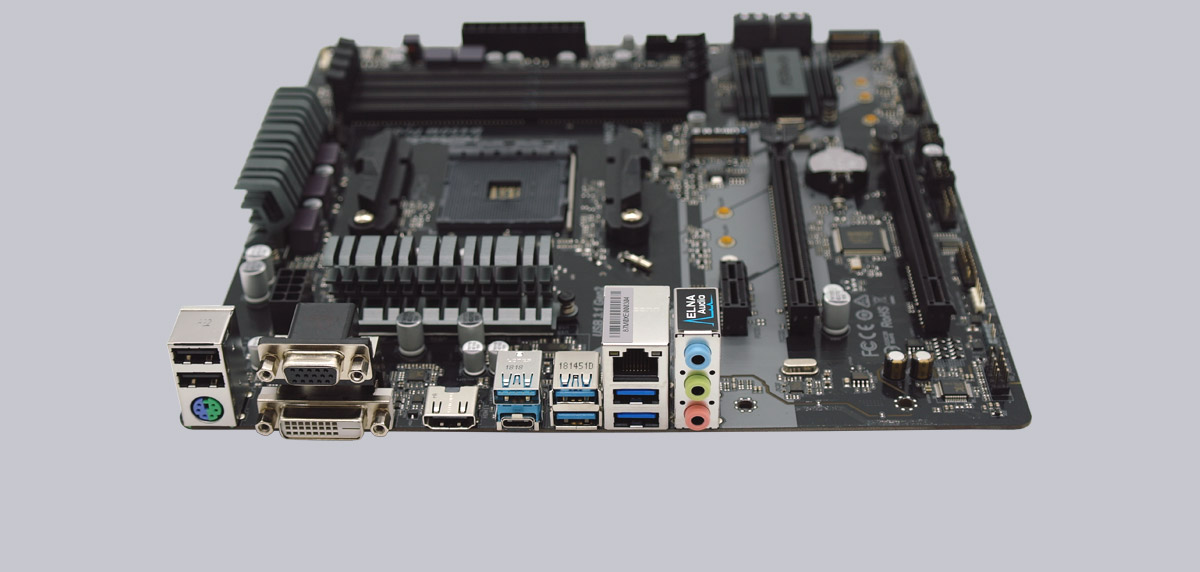 ASRock B450M Pro4 AMD AM4 Motherboard Review Layout, Design and