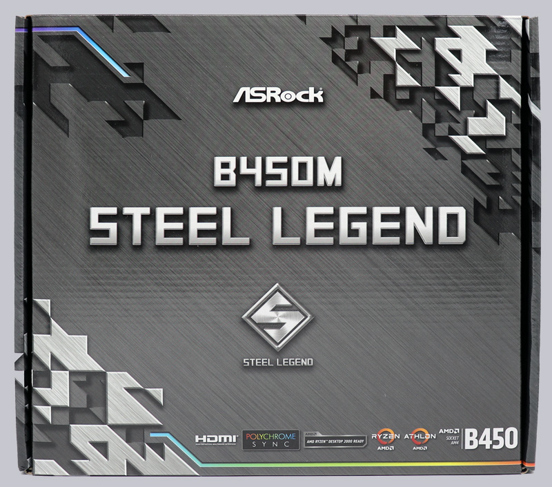 ASRock > B450M Steel Legend