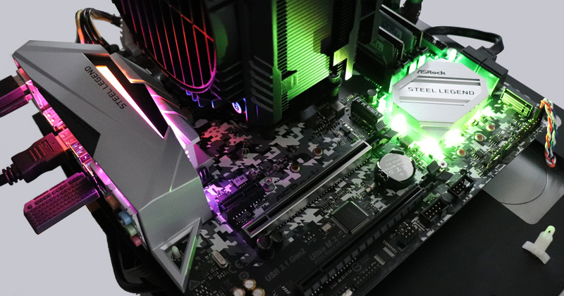 ASRock B450M Steel Legend AMD AM4 Motherboard Review Layout Design and Features