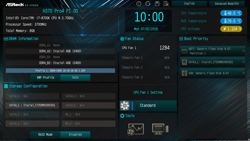 Asrock clearance h370m pro4