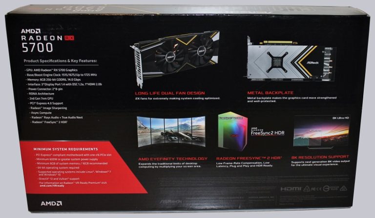 Asrock Radeon 5700 Challenger D 8g Oc Test ASRock Radeon RX 5700 Challenger D 8G OC Test