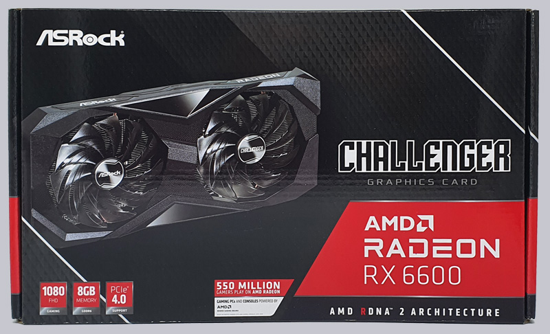 ASRock Radeon RX 6600 Challenger D 8G Review