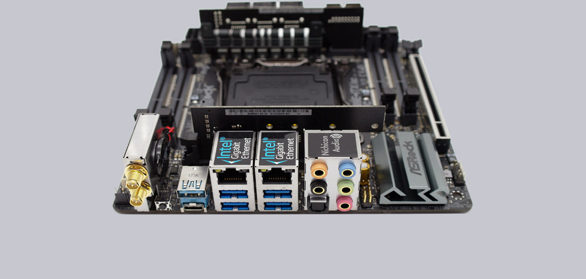 konsulent Teenager Narabar ASRock X299E-ITX/ac Intel LGA 2066 Motherboard Review Layout, Design and  Features