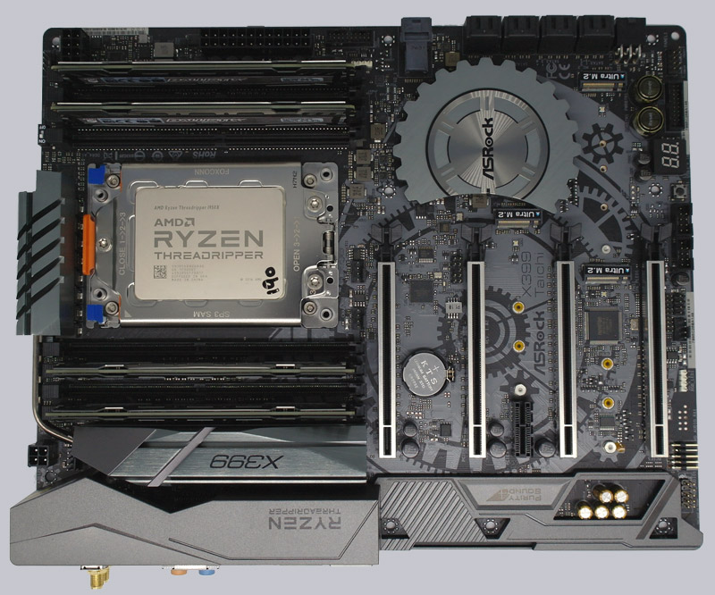 ASRock X399 Taichi AMD TR4 Motherboard Review Layout, Design and