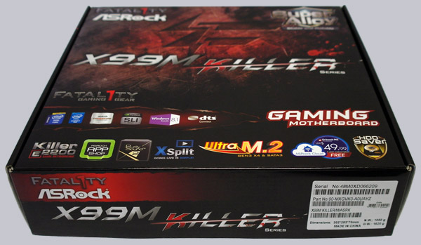 ASRock Fatal1ty X99M Killer Intel LGA 2011-3 Motherboard Review Layout