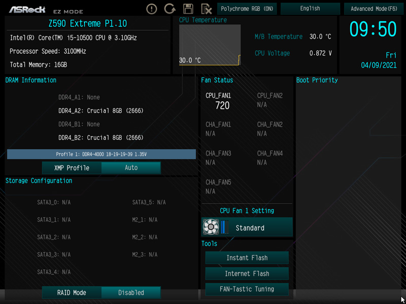 Asrock Z590 Extreme Motherboard Review Bios And Overclocking