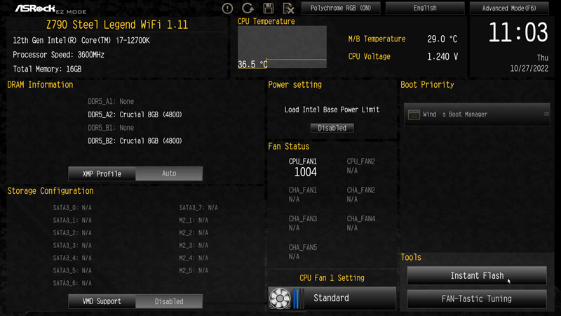 ASRock B650E Steel Legend WiFi Review - VRM Temperatures & Power  Consumption