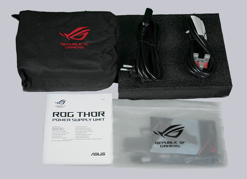 ROG THOR 1200W PLATINUM PSU - With Original Box, Cables, and Boxed