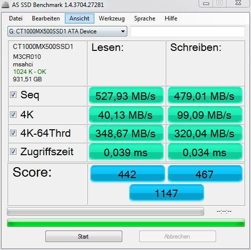 Crucial - Disque SSD MX500 2.5 1 To Série ATA III