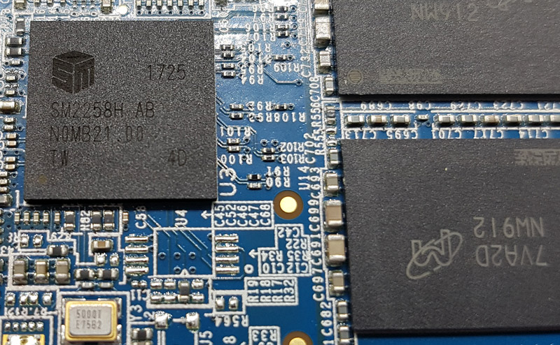 Crucial MX500 SSD Recovery - Damaged Printed Circuit Board