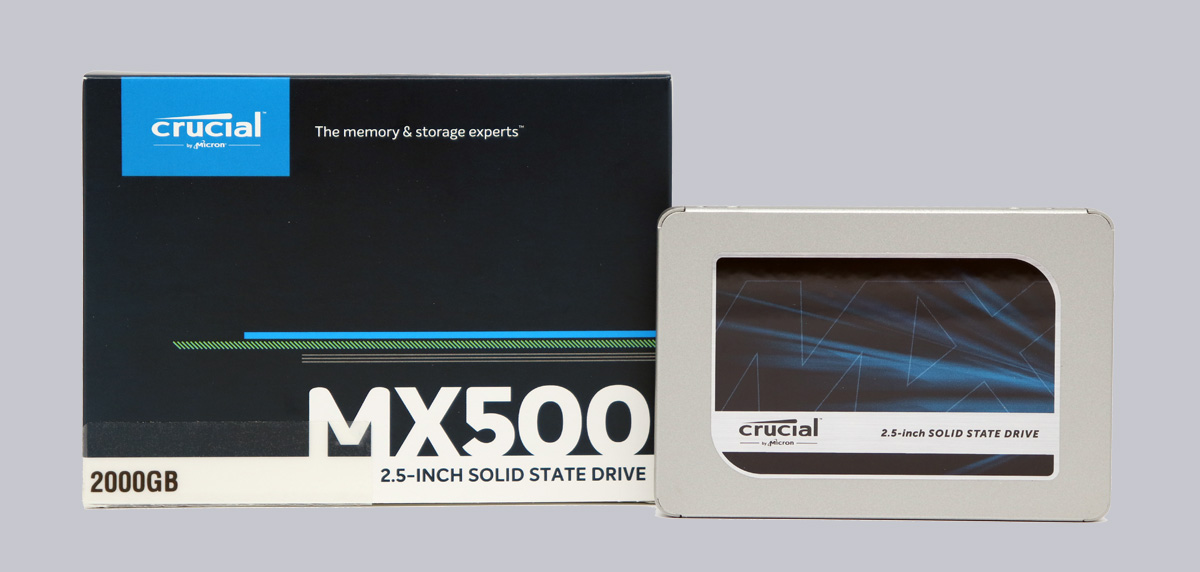 opdagelse sne hvid Sidst Crucial MX500 2TB SSD Review
