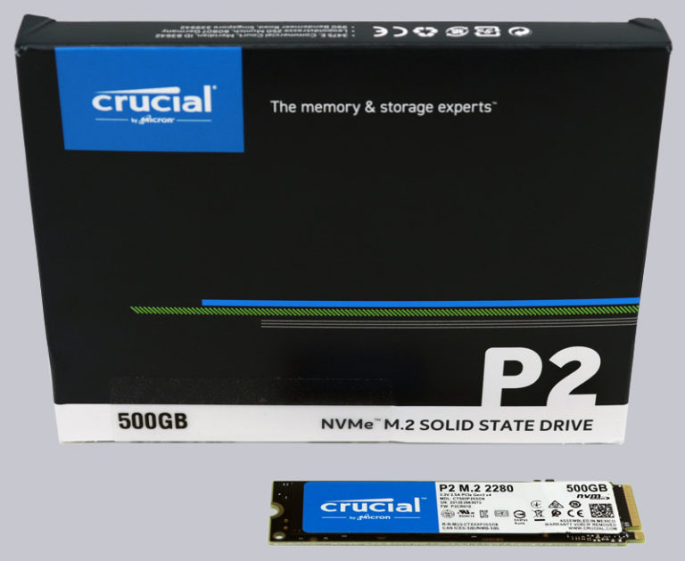 Crucial P2 500GB M.2 NVMe SSD Review Result and general impression