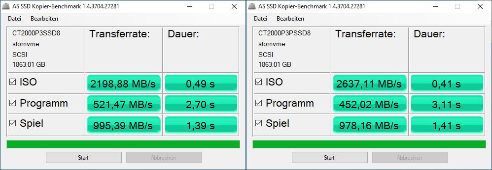 Crucial P3 vs Crucial P3 Plus 2TB M.2 NVMe SSD Review Setup and