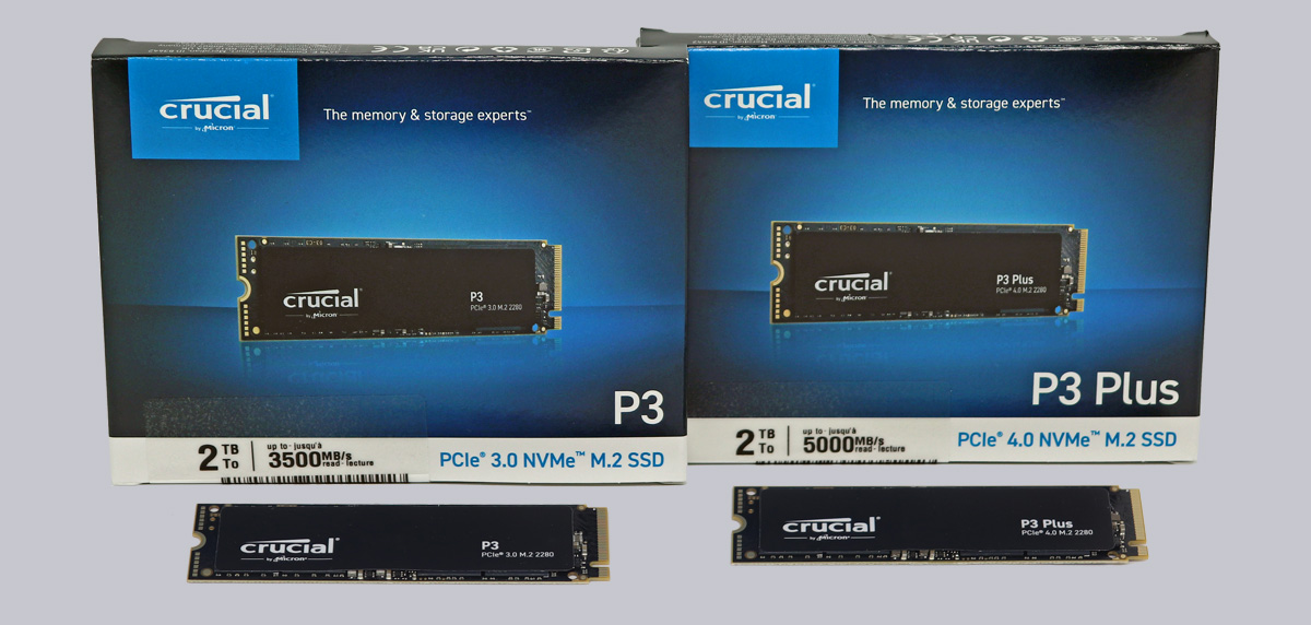 SSD Interne NVMe M.2 Crucial 2To –