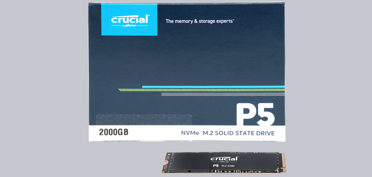 Crucial P5 2TB M.2 NVMe SSD Review