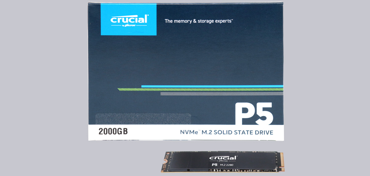 Crucial P2 NVMe SSD Review 