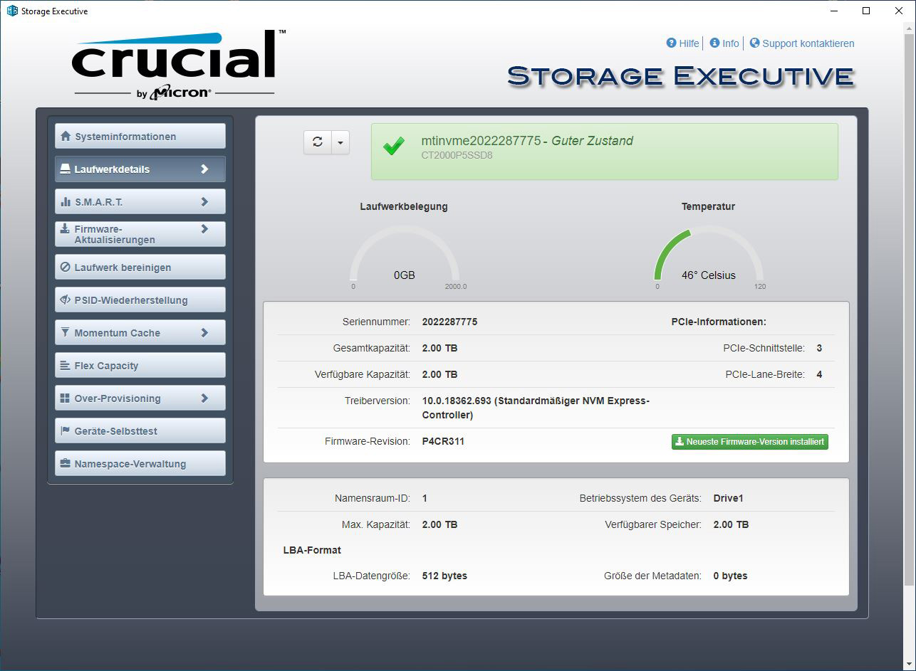 Crucial P5 2TB M.2 SSD Review Practical testing