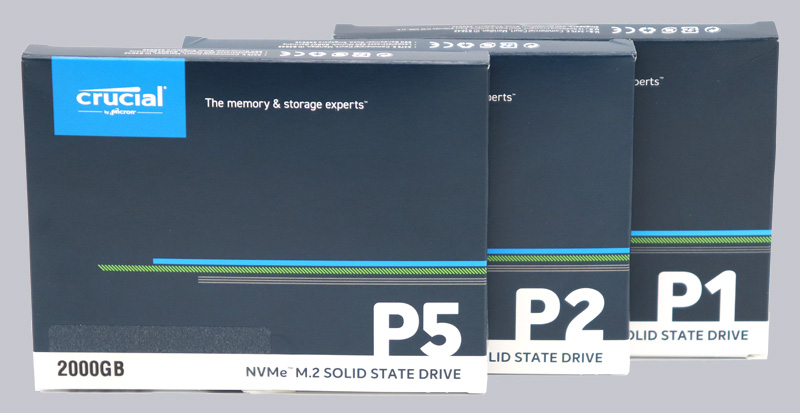 Crucial P3 vs Crucial P3 Plus 2TB M.2 NVMe SSD Review Setup and