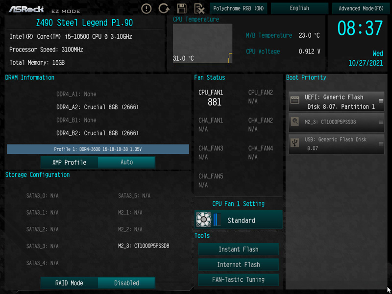 thumbnail image 2 of Modded BIOS Chip For ASRock Motherboards – Adds PCIe NVMe SSD Booting Support 2 of 5