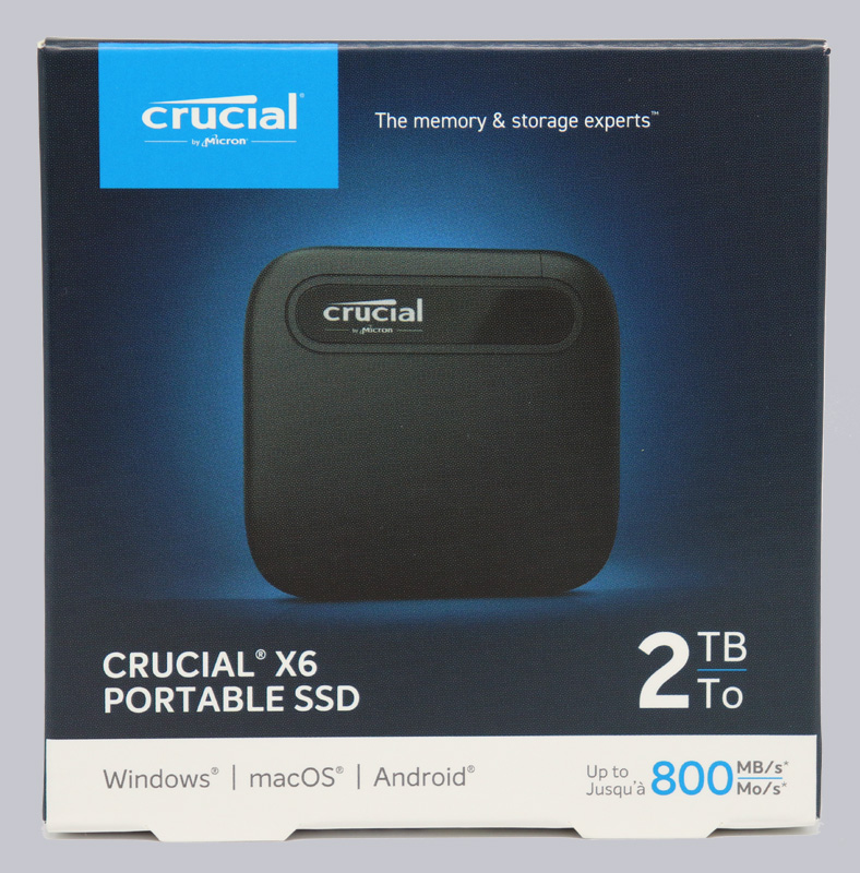 Crucial X6 6Gbps 2TB Portable SSD Review