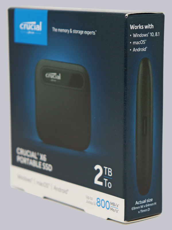 Crucial Portable SSD X6 and X8 2TB Review: QLC for Storage On-the-Go