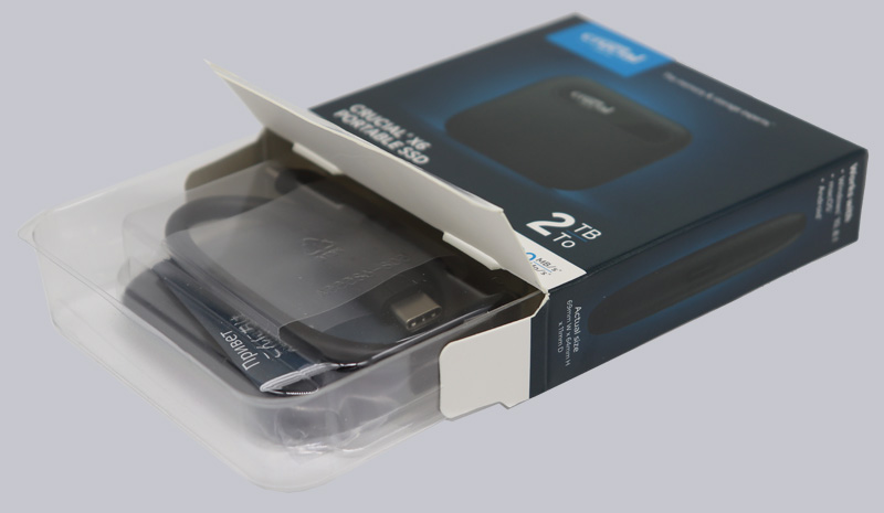 Crucial X6 - SSD - 2 TB - USB 3.1 Gen 2 - CT2000X6SSD9 - External Hard  Drives 