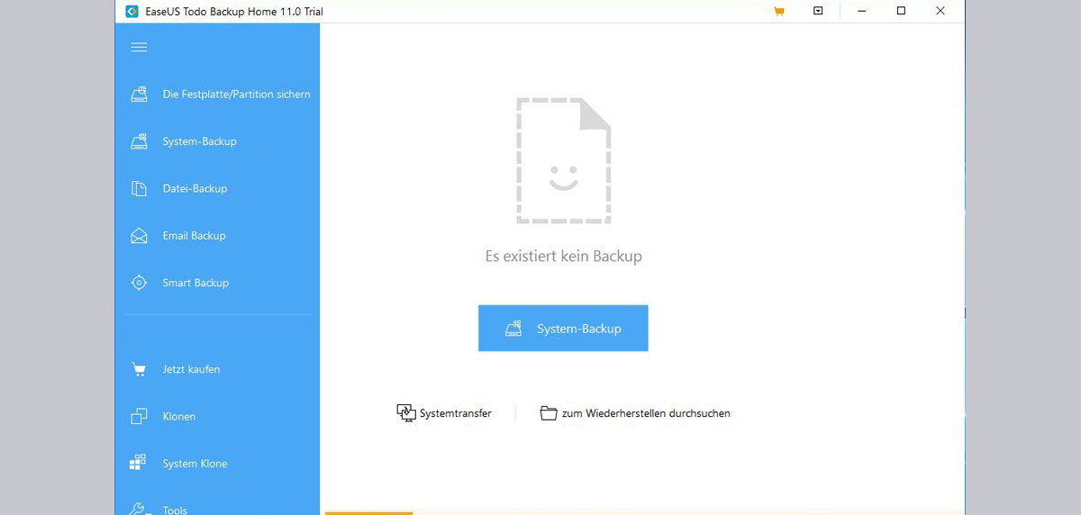 migrate windows with easeus todo backup home 11.5
