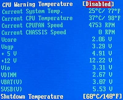 1,85 Volt becomes 2,06 Volt with a 220K resistor !