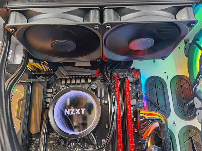 NZXT Kraken X53 Review Test setup and results