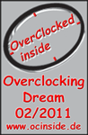 Redaktion ocinside.de Overclocking Dream Award