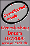 Overclocking Dream Award 07/2005