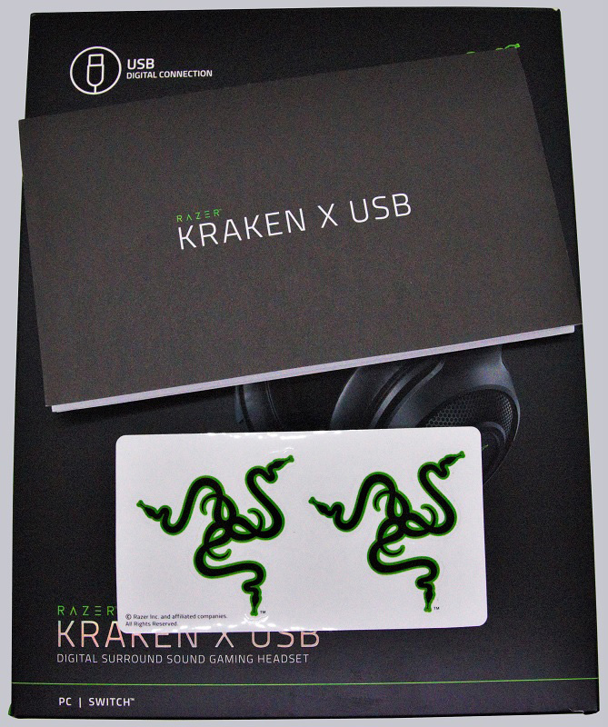 Razer Unboxing  Razer Kraken X 