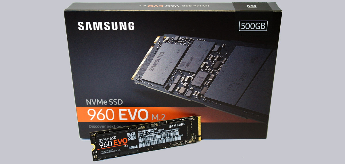 Samsung Evo 500 GB M.2 NVMe Review Benchmark values and test results