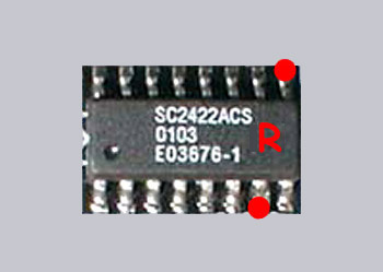 solder a resistor from Pin 7 (FB) to Pin 9 (GND)