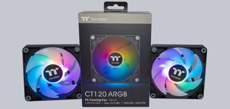 Thermaltake CT120 ARGB Test
