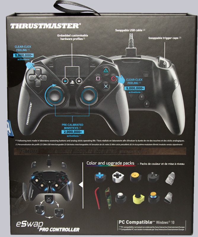 Test Thrustmaster eSwap X Pro Controller : une manette modulaire